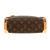 Louis Vuitton  Soft Trunk shoulder bag  in brown monogram canvas  and natural leather - Detail D1 thumbnail