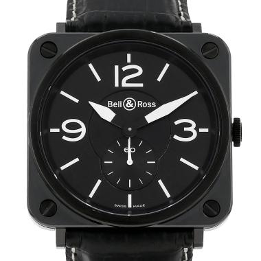 Montre Bell & Ross BRS98 en céramique noire Ref : BRS98 Vers 2010