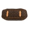 Bolso de mano Louis Vuitton  Galliera en lona Monogram marrón y cuero natural - Detail D1 thumbnail