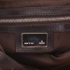 Sac à main Fendi  Baguette en toile marron et cuir marron - Detail D2 thumbnail