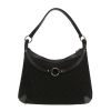 Bolso de mano Gucci  Mors en tejido "sûpreme GG" negro y cuero negro - Detail D4 thumbnail