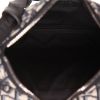 Sac bandoulière Dior  8 en toile monogram Oblique bleue et grise et toile noire - Detail D3 thumbnail