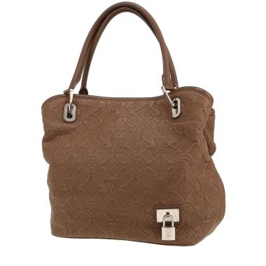 Louis Vuitton   handbag  in taupe empreinte monogram leather