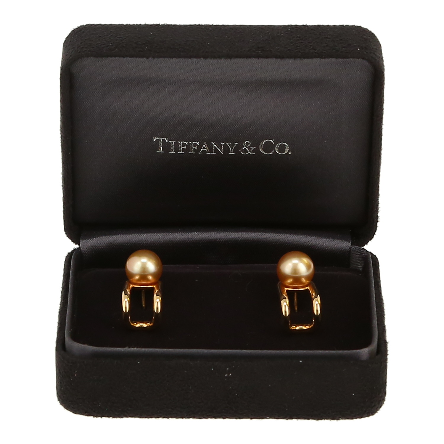 Orecchini Tiffany 
Co City HardWear in oro giallo e perle coltivate dei mari del sud - Detail D2