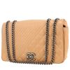 Borsa a tracolla Chanel  Coco Boy in pelle trapuntata beige - 00pp thumbnail