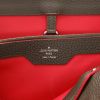 Borsa Louis Vuitton  Capucines in pelle taurillon clemence verde kaki - Detail D2 thumbnail
