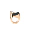 Sortija Hermès Centaure de oro rosa y jade negro - 360 thumbnail