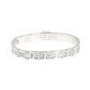 Bracelet Hermès Khilim en or blanc et diamants - 360 thumbnail