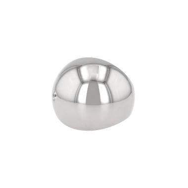 Anello a sfera Hermès Quark in oro bianco, oro rosa e diamante