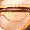 Louis Vuitton  Bucket handbag  in brown monogram canvas  and natural leather - Detail D2 thumbnail