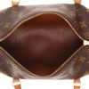 Bolso de mano Louis Vuitton  Papillon en lona Monogram marrón y cuero natural - Detail D3 thumbnail