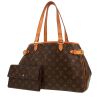 Sac à main Louis Vuitton  Batignolles en toile monogram marron et cuir naturel - 00pp thumbnail
