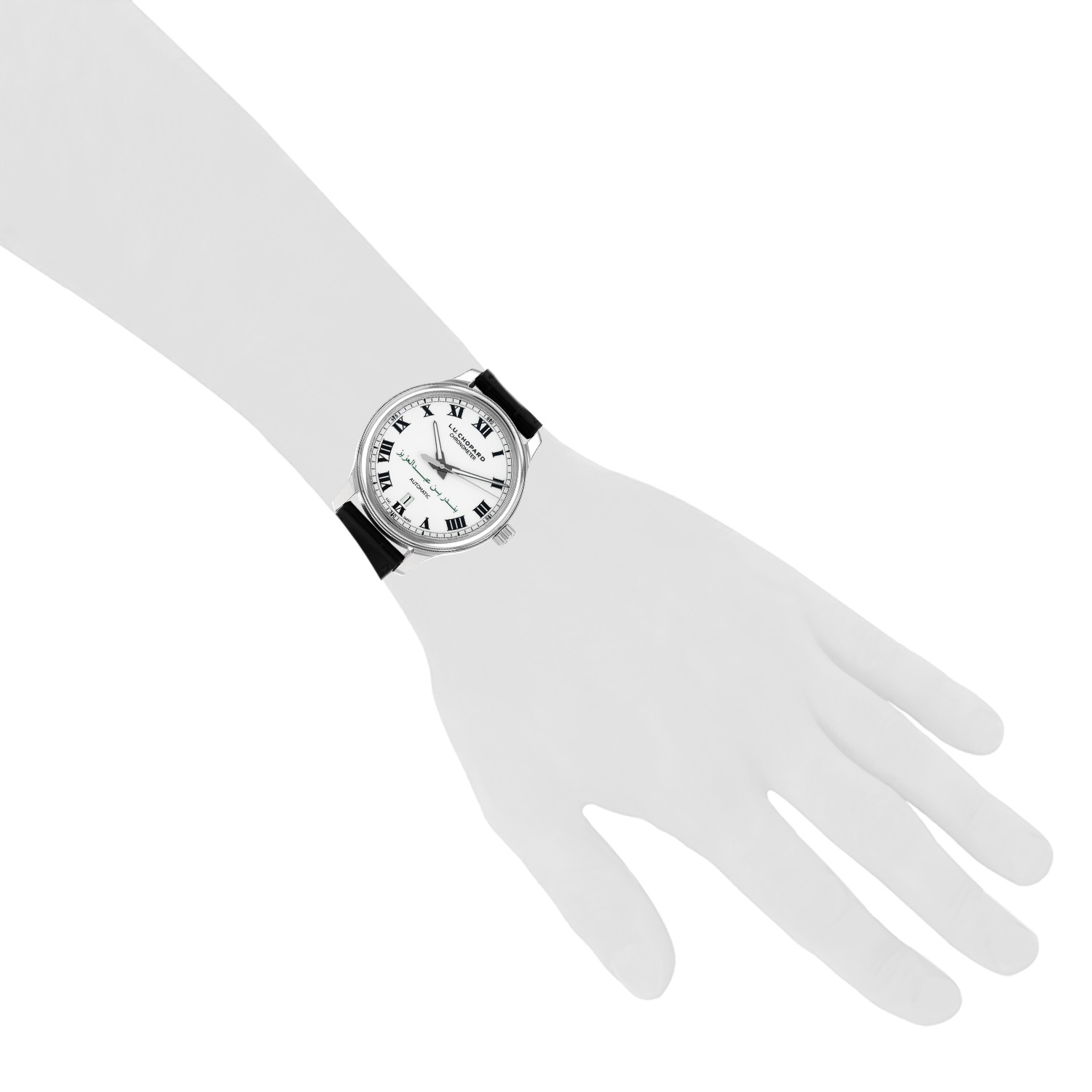 Montre Chopard L.U.C en acier Ref: Chopard - 8558  Vers 2016 - Detail D1