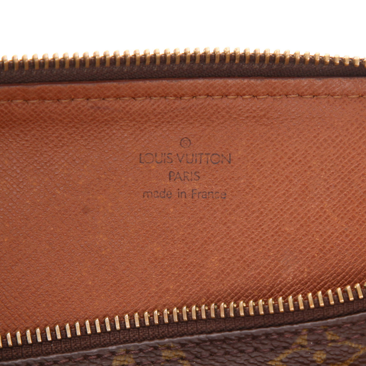 Sac à main Louis Vuitton  Papillon en toile monogram marron et cuir marron - Detail D2