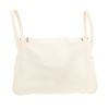 Hermès  Lindy 30 cm handbag  in white togo leather - Detail D4 thumbnail
