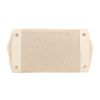 Borsa Hermès  Birkin 35 cm in pelle bianca e tela beige - Detail D1 thumbnail