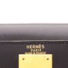 Bolso de mano Hermès  Kelly 28 cm en cuero box negro - Detail D2 thumbnail