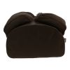 Mochila Prada   en lona negra y cuero negro - Detail D1 thumbnail