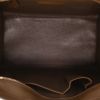 Sac à main Celine  Luggage Micro en cuir tricolore marron blanc-cassé et noir - Detail D3 thumbnail