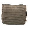 Sac à main Saint Laurent  Besace Messenger en Veau velours gris - Detail D4 thumbnail