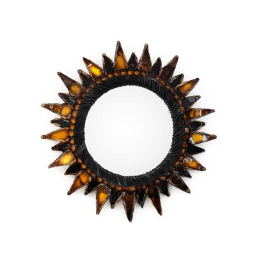 Line Vautrin (1913-1997), Miroir 'Soleil à pointes N°1' - le modèle créé vers 1960