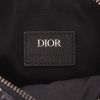 Dior  8 shoulder bag  in blue and beige monogram canvas Oblique  and black canvas - Detail D2 thumbnail