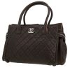 Sac à main Chanel   en cuir matelassé marron - 00pp thumbnail