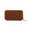 Portefeuille Chanel 2.55 - Wallet en cuir matelassé bronze - Detail D4 thumbnail