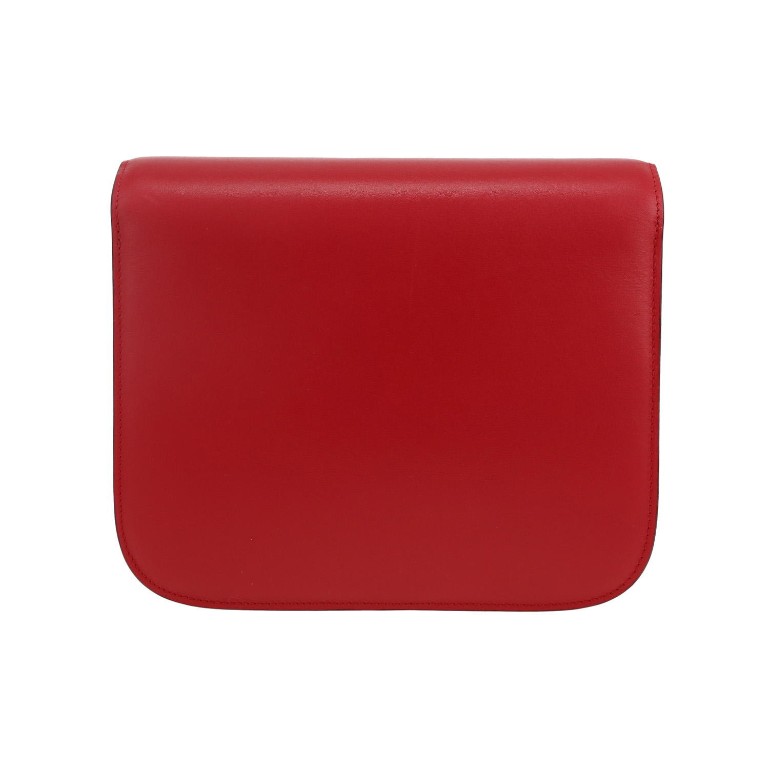 Borsa Celine  Classic Box in pelle box rossa - Detail D4