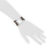 Reloj Hermès Cape Cod Tonneau de acero Ref: Hermès - CT1.710  Circa 2010 - Detail D1 thumbnail
