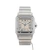 Orologio Cartier Santos Galbée in acciaio Ref: Cartier - 987901  Circa 1990 - 360 thumbnail