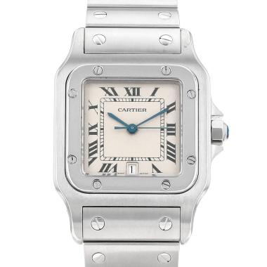 Cartier Santos Galbée  in stainless steel Ref: Cartier - 987901  Circa 1990