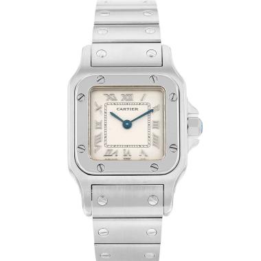 Reloj Cartier Santos Galbée modelo pequeño  de acero Ref: Cartier - 1565  Circa 2000