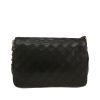 Chanel  Vintage handbag  in black quilted leather - Detail D4 thumbnail