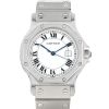 Orologio Cartier Santos Octogonale in acciaio Ref: Cartier - 2965  Circa 1990 - 00pp thumbnail