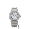 Orologio Cartier Santos Octogonale in acciaio Ref: Cartier - 2965  Circa 1990 - 360 thumbnail