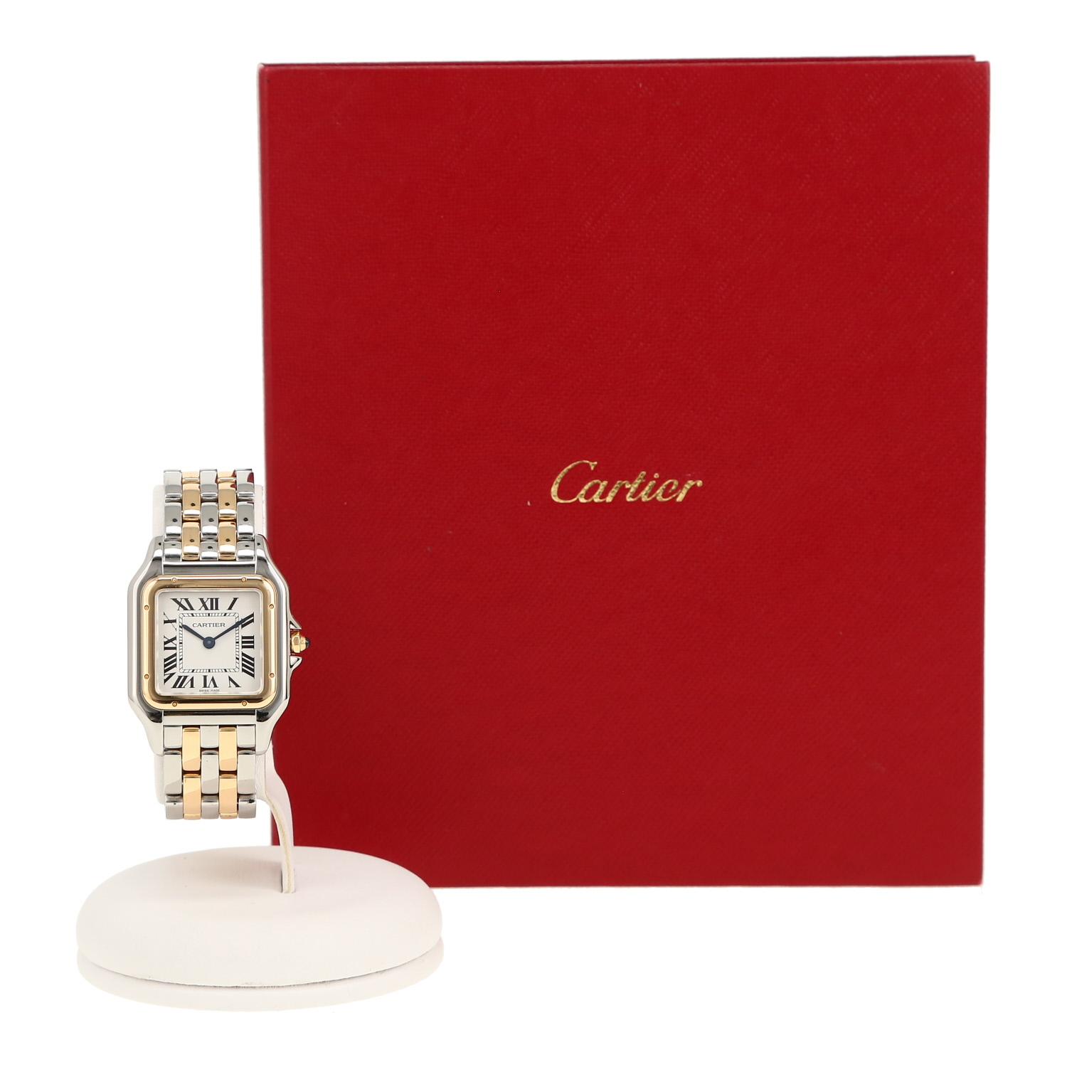 Cartier Panthère  medium model  in gold and stainless steel Ref: Cartier - 4017  Circa 2018 - Detail D2