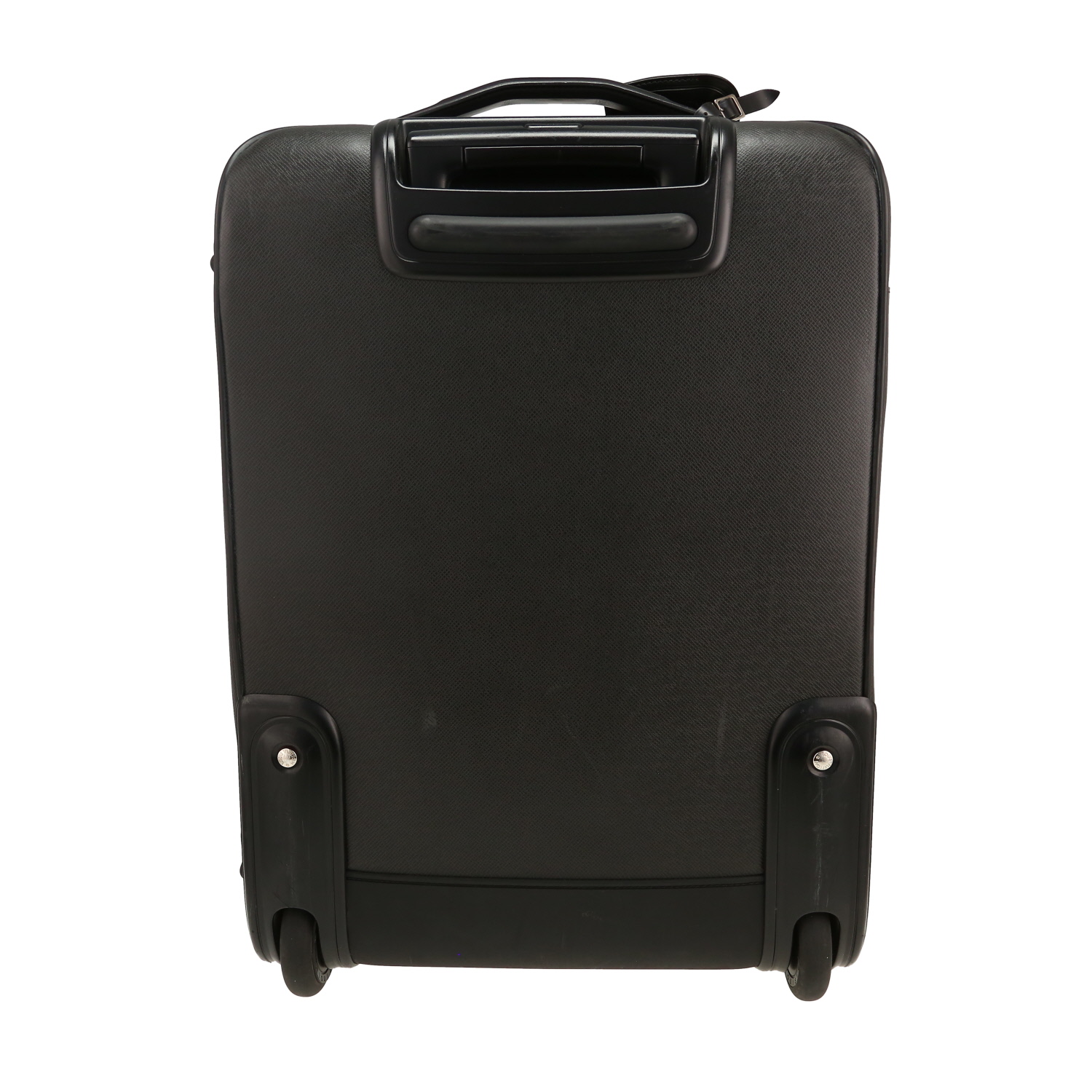 Valise rigide Louis Vuitton  Pegase en cuir taiga noir - Detail D5