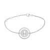 Bracelet Messika Lucky Move en or blanc et diamants - 00pp thumbnail