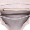 Celine  Soft Teen shoulder bag  in light blue leather - Detail D3 thumbnail