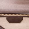 Sac bandoulière Gucci  Bamboo petit modèle en toile siglée beige et marron et cuir marron - Detail D2 thumbnail