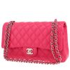 Sac à main Chanel  Timeless Classic en cuir matelassé rose - 00pp thumbnail
