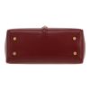 Borsa a tracolla Celine  16 in pelle bordeaux - Detail D1 thumbnail