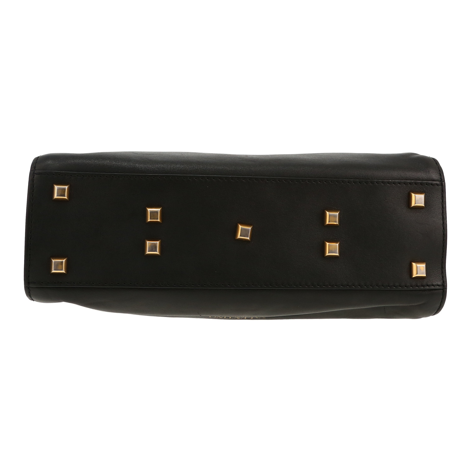 Valentino Garavani handbag in black leather - Detail D1
