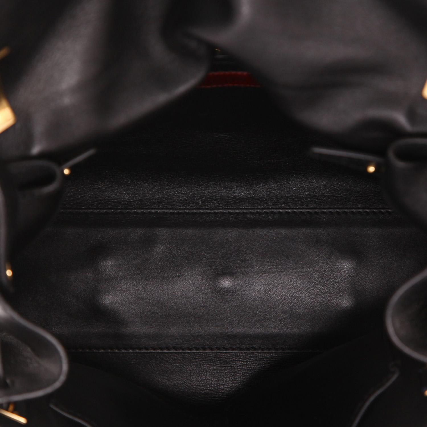 Valentino Garavani handbag in black leather - Detail D3