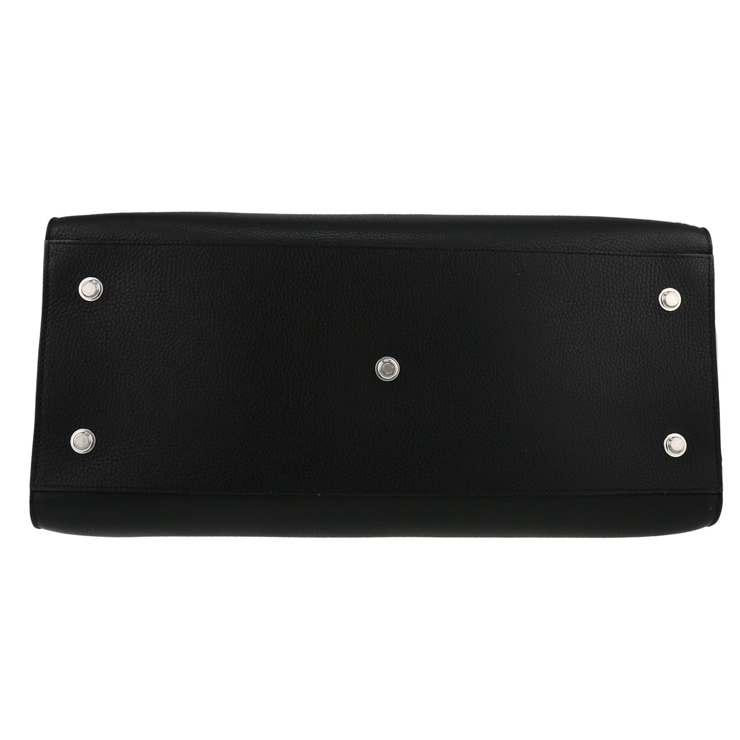 Louis Vuitton  City Steamer travel bag  in black leather - Detail D1