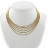 Cartier Draperie necklace in yellow gold - 360 thumbnail