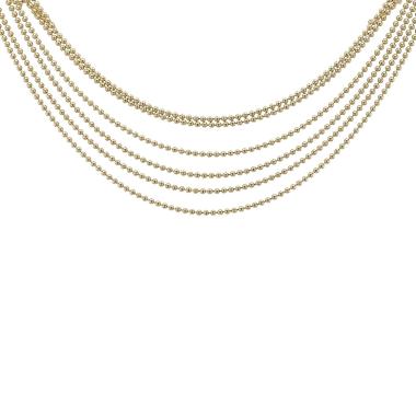 Collier Cartier Draperie en or jaune