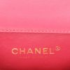 Chanel  Mini Timeless shoulder bag  in pink quilted leather - Detail D2 thumbnail