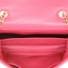 Chanel  Mini Timeless shoulder bag  in pink quilted leather - Detail D3 thumbnail
